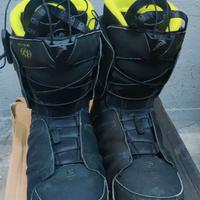 Scarponi snowboard Salomon faction 42 26.5