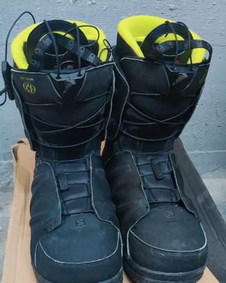 Scarponi snowboard Salomon faction 42 26.5