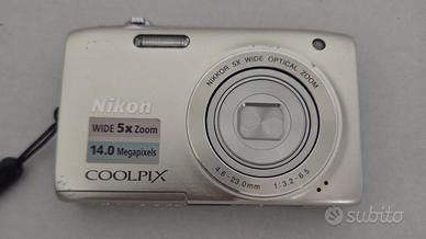 Nikon Coolpix S3100 completa di accessori original