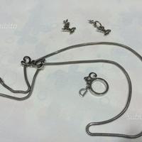 Collana orecchini anelli DeG