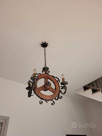 Lampadario da taverna