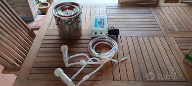 Mungitrice capre ovini automatica inox