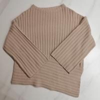 Maglione donna rosa over