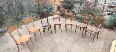 Sedie vintage stile Thonet