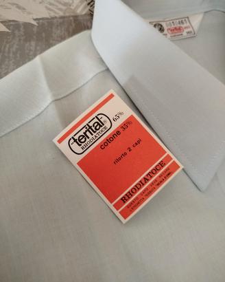 Camicia Terital Rhodiatoce Anni '60-'70