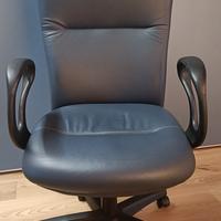 poltrona ufficio in pelle 