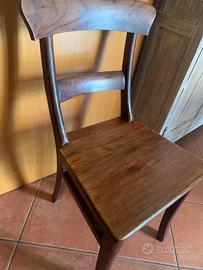 Sedie in legno massello