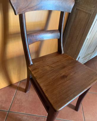 Sedie in legno massello