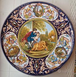 CERAMICA ARTISTICA ITALIANA IN MAIOLICA FAENZA,EMI