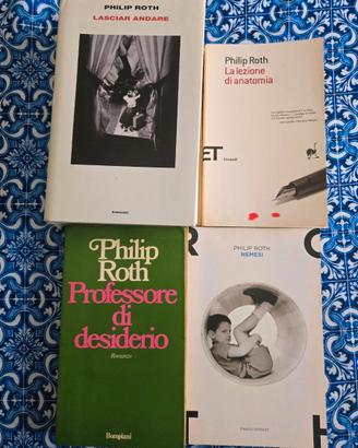 Philip Roth lotto 4 libri fuori catalogo