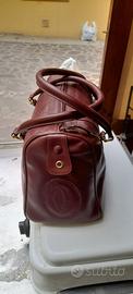 Borsa da donna Cartier marrone interni rosso