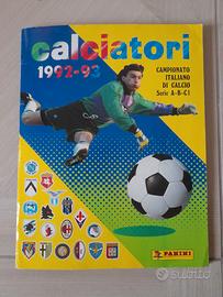 Album figurine 1992 1993 Calciatori panini complet