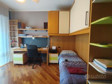 camera solidissima per ragazzi con doppio letto