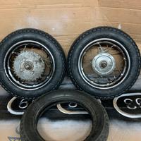 Ruote per mini moto d epoca tipo bat baby, cimatti