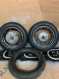 Ruote per mini moto d epoca tipo bat baby, cimatti