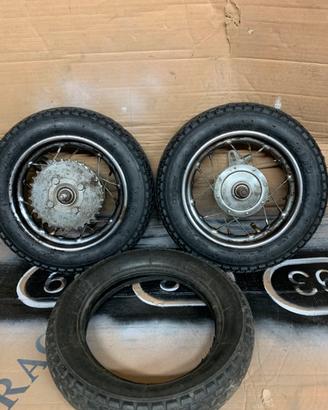 Ruote per mini moto d epoca tipo bat baby, cimatti