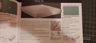 materasso e rete in legno