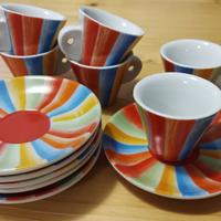 Servizio caffè 6 tazze. Nuovo.