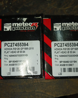 Pistoni Meteor honda125/ 250 nxa nx5 nxa tm kart