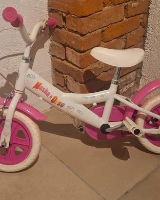 Bicicletta bambina Masha e Orso