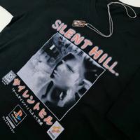 T-shirt Silent Hill con logo ps1 Konami