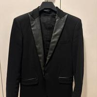 Giacca nera con inserti in pelle I’m Brain Tg M