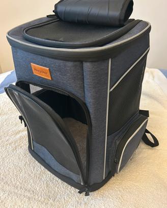 Comodissimo Zaino Morpilot per gatto/cane 7kg