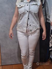 Giacchetta/gilet e jeans