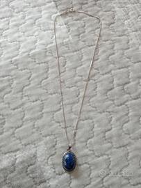 Collana Argento 925 & Pietra Lapislazzuli