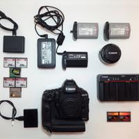Canon 1Dx Mark II-schede Cfast 2.0-2 batterie 
