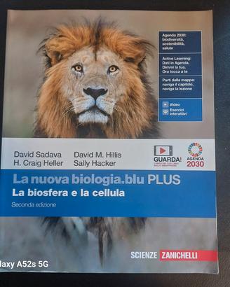 Libro scolastico di Biologia 