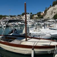 gozzo sorrentino in legno