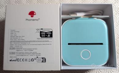 Phomemo Mini Printer Model T02 Size 53mm Stampante