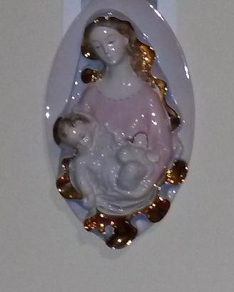 Madonna in ceramica vintage.