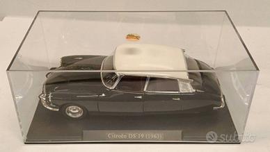 Citroen DS 19 1963 Auto Vintage 1/24 plexiglass