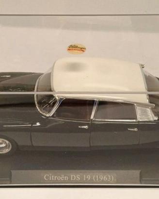 Citroen DS 19 1963 Auto Vintage 1/24 plexiglass
