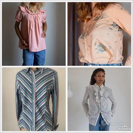 Stock 4 camicie Vintage /Cacharel + altri 42/44