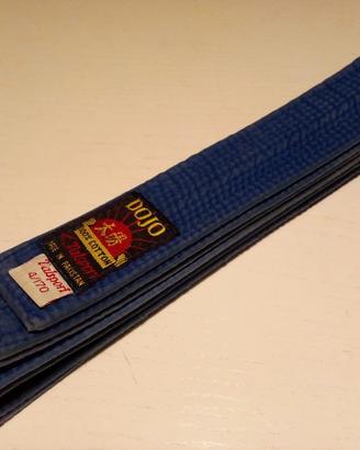 Cintura Judo blu usata