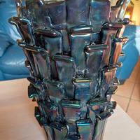 vaso serie Ritagli firmato Bianconi per Venini