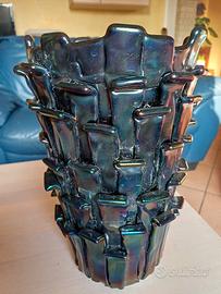 vaso serie Ritagli firmato Bianconi per Venini