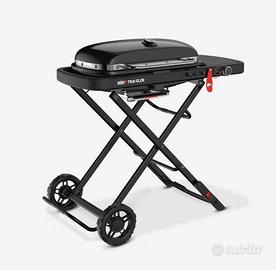 Barbecue a gas Weber Traveler Stealth Edition