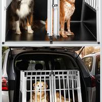Box doppio da trasporto per cani 