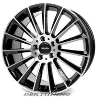 Cerchi lega 19 CARMANI FRITZ black Polish AUDI MER
