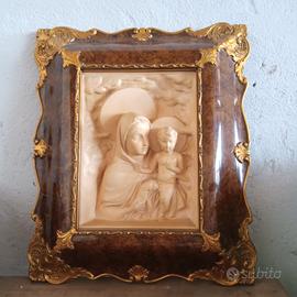 quadro bassorilievo arte sacra