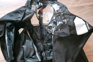Tuta in pelle 2 pezzi  IXS con Stivali Alpinestars