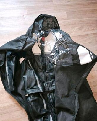 Tuta in pelle 2 pezzi  IXS con Stivali Alpinestars