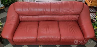 Divano in pelle 
