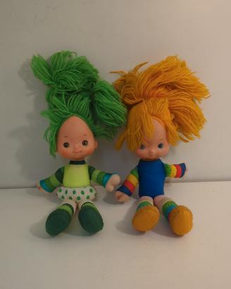 Due Bambole Mattel Rainbow Brite Hallmark 1983