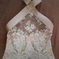 Abito sposa in seta e pizzo Le Spose di Cristina