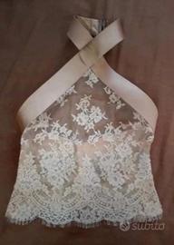 Abito sposa in seta e pizzo Le Spose di Cristina